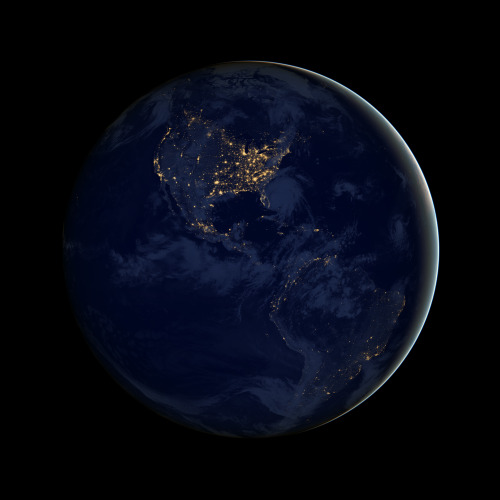 City Lights of North America. js