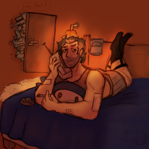 Whos He Callin?