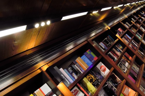 National Theatre Bookshop, SE1. Has one of the best collections of in print drama texts anywher