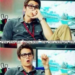 #true #nerd #dylanobrien  Happy Monday