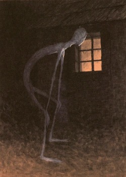 unexplained-events:  Death Looking into the Windows of One DyingJaroslav Panuška 