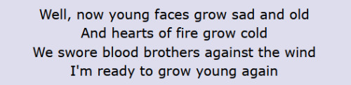 [it - Stephen King // Blood Brothers - Bruce Springsteen // Dead Poets Society (1989), Dir. Peter Weir