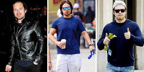 thecaptainwinter: Sebastian Stan + Candids 2015