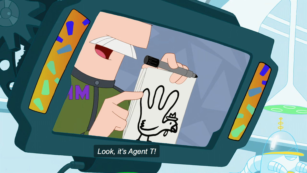 Agent t phineas and ferb