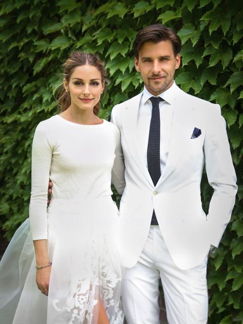 Olivia Palermo wedding dress, 2014