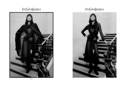 Yves Saint Laurent . Ad campaign FW1011Creative Director: Stefano PilatiPhotos: Inez van Lamsweerde 