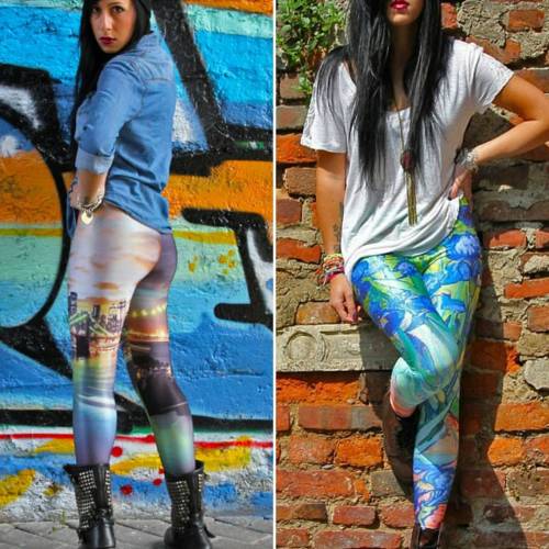 Papinto Clothing NY and Irises flag leggings - 43, Dawson Street, Dublin - Ireland. #nyleggings #iri