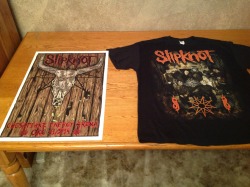 Some goodies from the SlipKnoT KoRn show