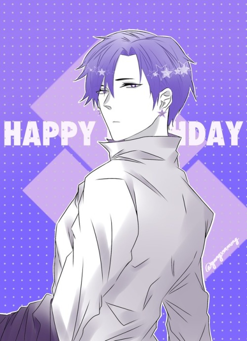HAPPY BIRTHDAY TO MY RELIGION/WIFE/GOD/LOVE/DADDY JUMIN HAN psst, my kink is jumin with earings yass