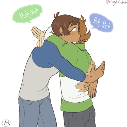 mellysketches: I headcanon that Lance and pidge form a sibling relationship becuase both of them mis