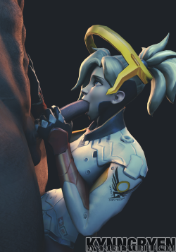 kynngryen:  Mercy v1 - My Goddess Mercy *-* I hope to do more renders with Mercy. - Image I accept suggestion 