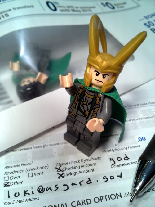 tiny-loki:tiny loki helpfully completes your pre-approved credit card applications.#you say you&rsqu