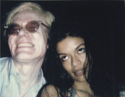 frackoviak:Andy Warhol and Bianca Jagger