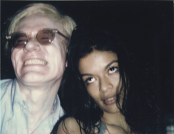 carangi:  Andy Warhol and Bianca Jagger1969