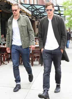 manculture:  Alexander Skarsgard and Bill Skarsgard