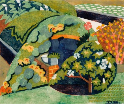 Dorrit Black (Australian, 1891 - 1951): Corner of the garden (c. 1936) (via Art Gallery of South Aus