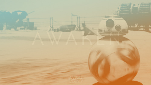 Star Wars: The Force Awakens wallpaper revisited.