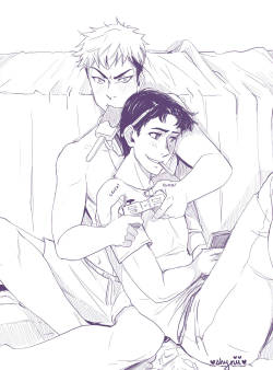 Thepsychoemoreport:  Bapj:  Shynii:  Post-Makeout, Jean Continues Gaming, Marco Decides