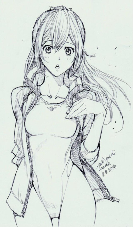 Gou Matsuoka. Artwork by Hiroshi Ueda. 