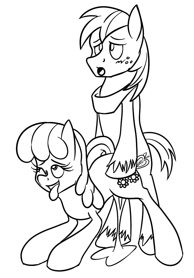 30minchallenge:“Big Mac, was there anything you liked about Cheerilee when you