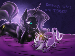 sapphire-and-greyzeek:  Judging by the lineart, it could be Mimie, but not this time! Getting fluffled by Eclipse. There is so much wrong in this picture, I don’t even want to start. Oh god. Didn’t sign up for the ‘pillow cuddling’ waiting list