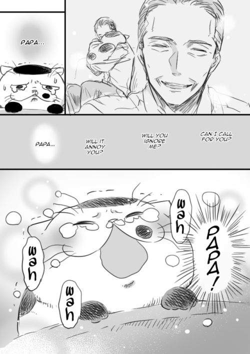 theguineapig3: Ojisama to Neko: “I’m right here.”[Original comic can be found