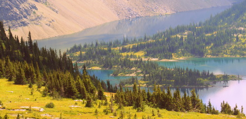 amazinglybeautifulphotography:  Glacier National Park [OC] [4912x2378] - Author: anax44 on reddit