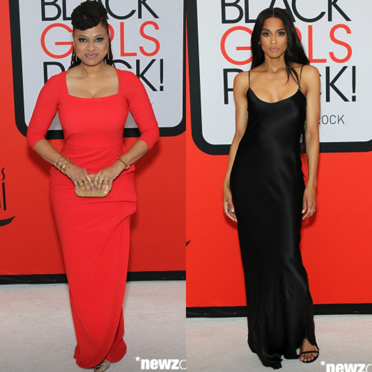 wocinsolidarity:  belle-ayitian:  2015 Black Girls Rock! Red Carpet  *****clutches