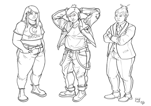 Linearts of my bby boy Adrian. A collection from the past 3 months. He’s a cute fluf