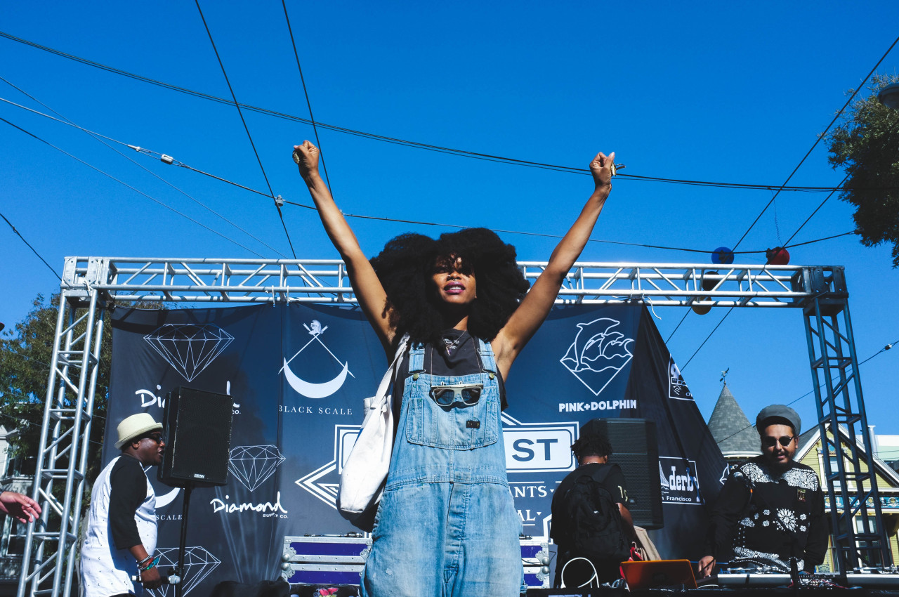 daghe:   Erykah Badu - San Francisco Ca  