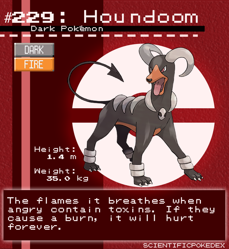 Houndoom  Pokédex