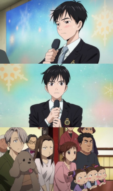 Yuri: Victor it’s the first person I’ve ever wanted to hold on to. I don’t really 