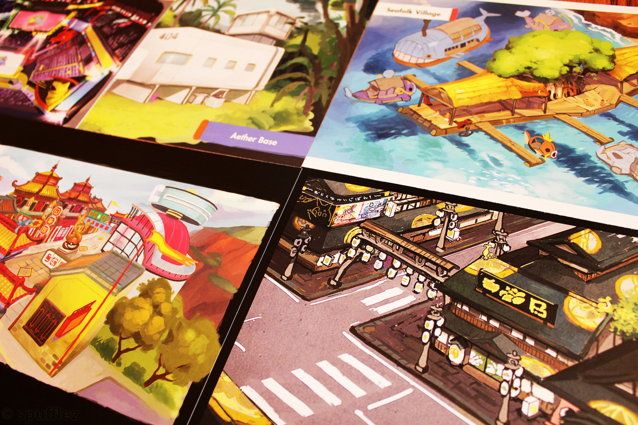 mypokemonranch: Alola Region Concept Artwork from Nintendo’s Pokémon Sun and Moon