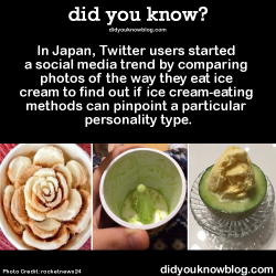 did-you-kno:    “I make a mountain while eating my ice cream.”