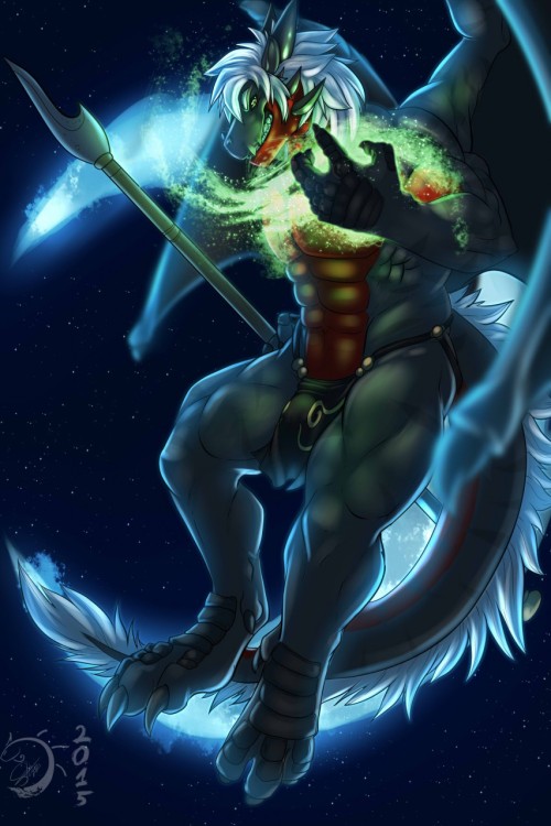 hornyolcrow:  by shynjy 