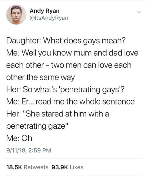 whitepeopletwitter: penetrating gays