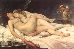 nudiarist:  FINE ART PAINTING Courbet, Gustave