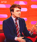 aurorharry:  Dan Radcliffe being perfect during interview (x) 