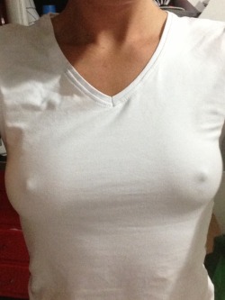 grandxsupreme:  Here’s my growing titties.