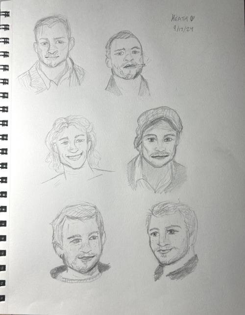 Heath Sketches From Yesterday