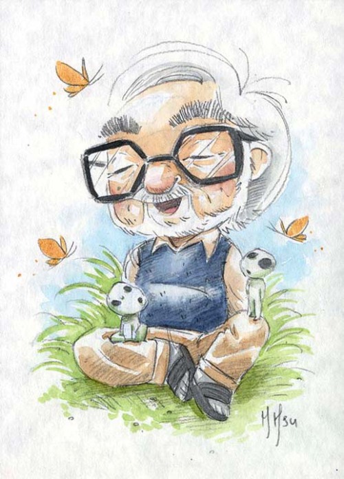 Happy 76th, Hayao Miyazaki-sensei!