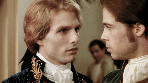 filmera:  Tom Cruise and Brad Pitt in Interview with the Vampire: The Vampire Chronicles