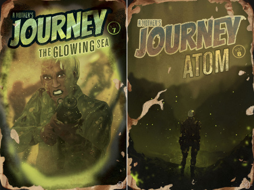 thewolfandthesharks: A MOTHER’S JOURNEY Fallout 4 comic covers by me Took me a hundred years b