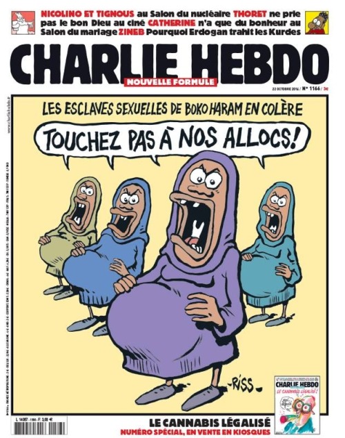 avantblargh:  Before social media sparks fire and everyone claims the phrase #jesuischarlie I want to point out some lovely truths about Charlie Hedbo that the news media may “forget” to point out. Though my heart goes out to the victims to the shooting