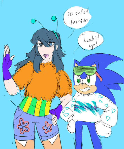 scribblehooves:Fashion disaster friends