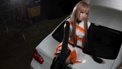 Mirai Suenaga (Solar Marine + Mirai Itasha)by Rehtseeee