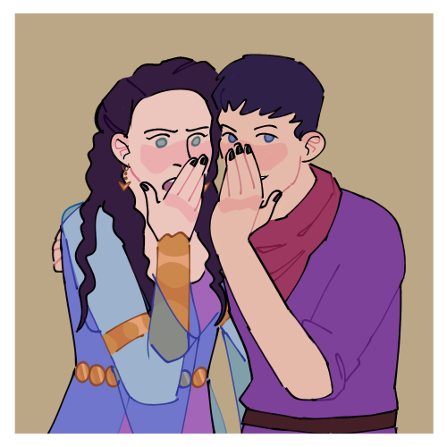 kingdowager: Based on those photo booth pictures of Katie and Colin :^) Omg, they have matching pain