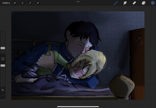 Art, Hold Them For Me, Edward. Process: