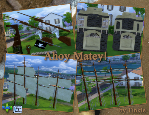 Ahoy MateyAhoy Matey was a large undertaking, working with SimDoughnut of Tumblr to fulfill his visi