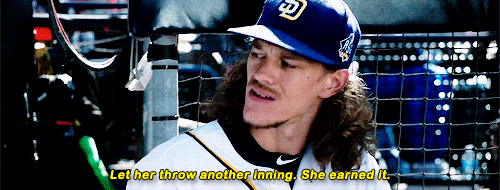 frerodelavega:Tommy Miller + character development is the third episode of Pitch (2016): ‘Beanball’ 